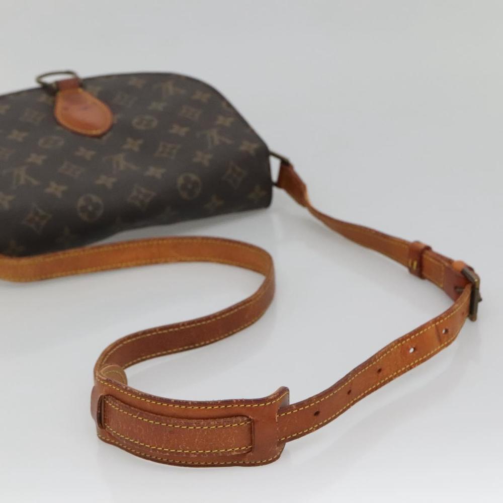 LOUIS VUITTON Monogram Saint Cloud GM Shoulder Bag M51242 LV Auth 140052 - Picture 7 of 16
